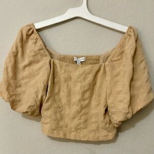 And now then Beige Top And Skirt Set New Size Small New